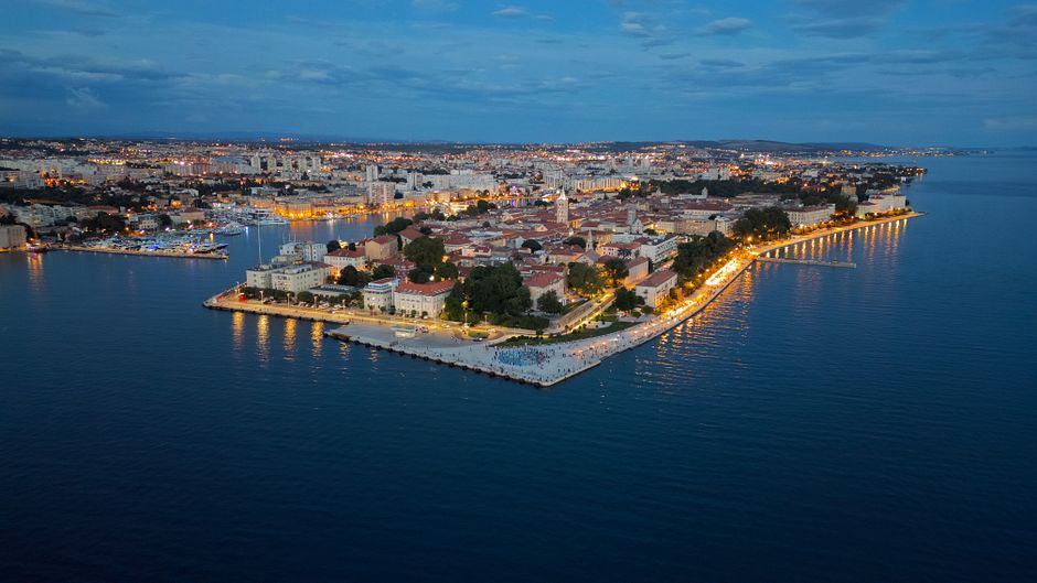 Zadar, Hrvatska — lokacija rasadnika Vrt Stil